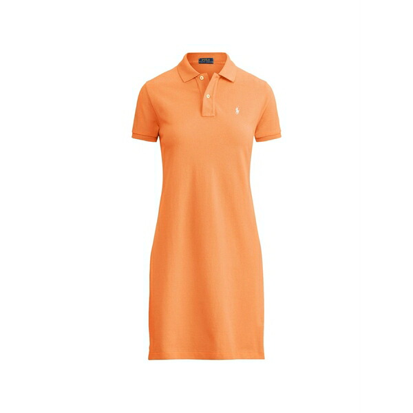 ラルフローレン レディース ワンピース トップス Polo pony-embroidered dress Orange｜asty 30,420円