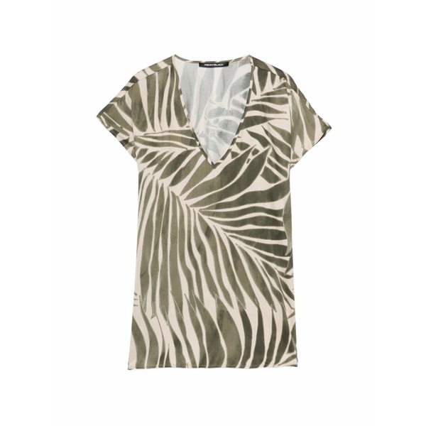 ペニーブラック レディース シャツ トップス V-neck printed top Green｜asty 17,235円
