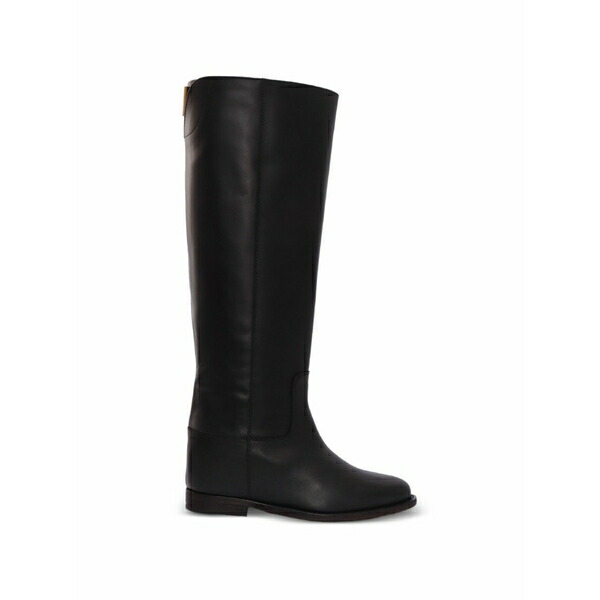 ヴィアローマ15 レディース ブーツ シューズ Logo detail boots Black