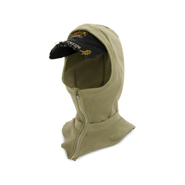 マーティン・ローズ メンズ 帽子 アクセサリー Cut-out peaked hood Neutrals｜asty 56,540円