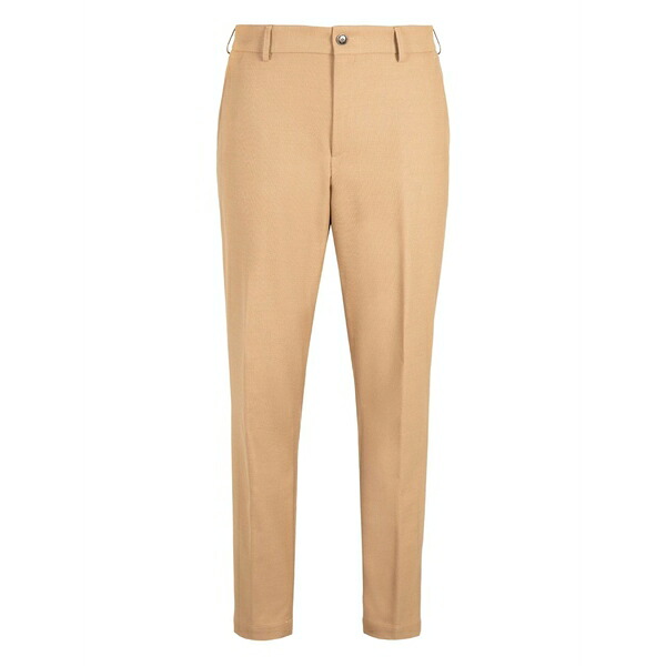 元締め メンズ 心地好いズボン下 ボトムス Elasticated-waist trousers Brown