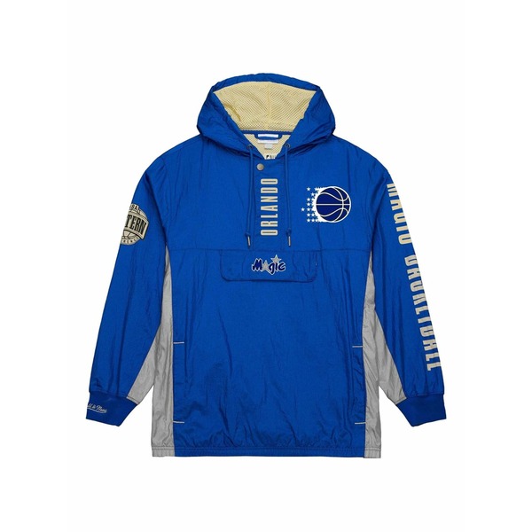 ミッチェル&ネス メンズ パーカー・スウェットシャツ アウター Orlando magic team og 2.0 hoodie Blue|asty