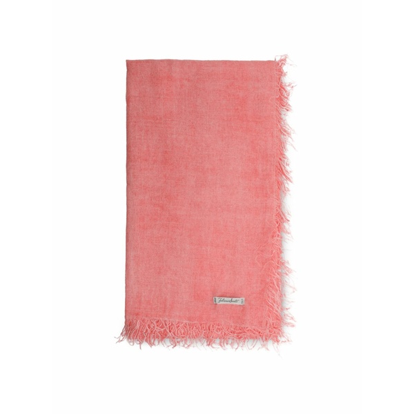 ファリエロ サルティ レディース えり巻き・袈裟・えり巻き 付属物 Fringed logo-detail scarf Pink