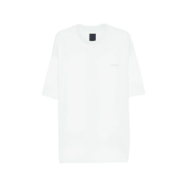 ジュン・ジー メンズ プルオーバー トップス Floral-print logo-embroidered t-shirt Blue