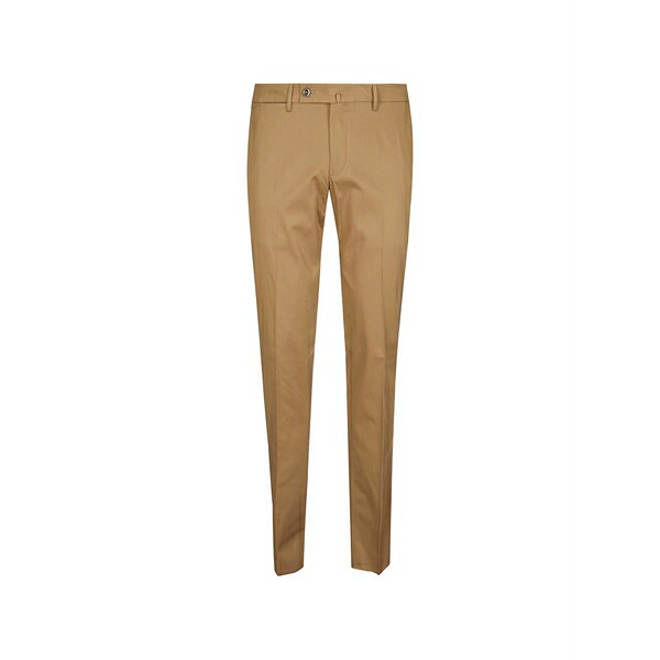 PTトリノ メンズ 心地好いズボン下 ボトムス Pressed-crease trousers Neutrals