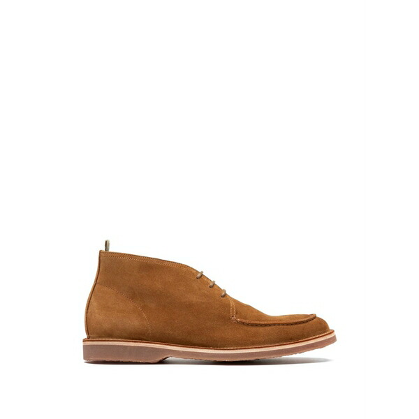 オフィチーネ 創造的 メンズ ブーツ シューズ Kent desert boots Brown