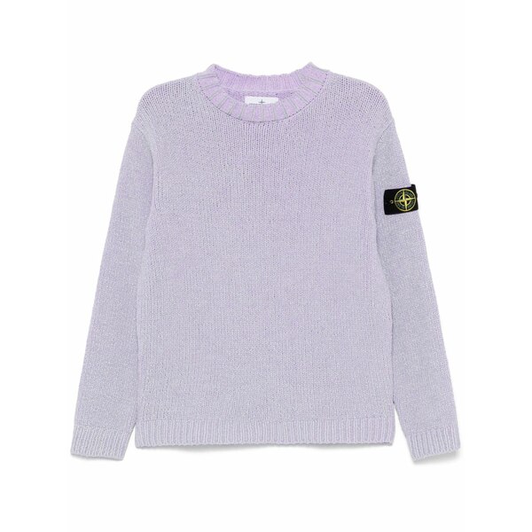 ストーンアイランド メンズ 編み物\u0026プルオーバー アウター Painted-effect sweater Purple
