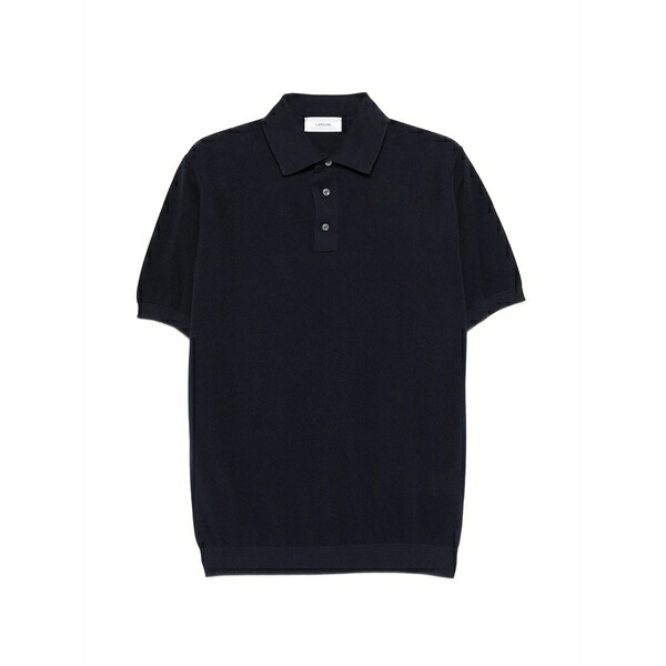 ラルディーニ メンズ スポーツシャツ トップス Cotton polo shirt Blue