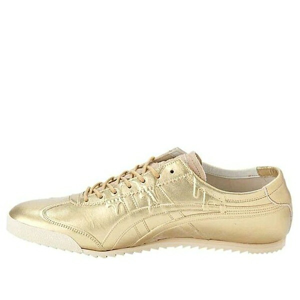Onitsuka Tiger オニツカタイガー メンズ スニーカー 【Onitsuka Tiger Mexico 66 'Gold' 1181A063-200】 サイズ US_7.5(25.5cm)｜asty