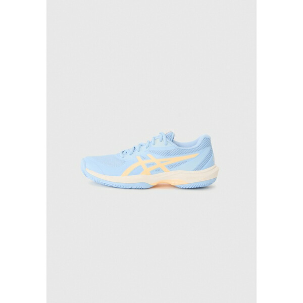 アシックス レディース フィットネス スポーツ GAME FF - Padel shoes - stone wash/orange glow画像