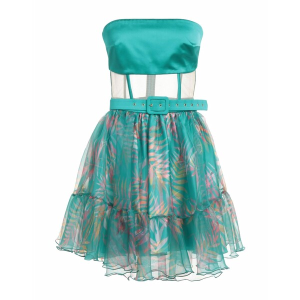 【送料無料】 フェレッパ レディース ワンピース トップス Mini dresses Green