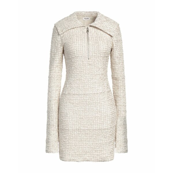 【送料無料】 ナヌーシュカ レディース ワンピース トップス Mini dresses Beige