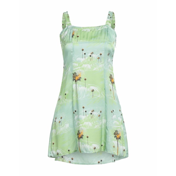【送料無料】 ラ デトレス レディース ワンピース トップス Mini dresses Green