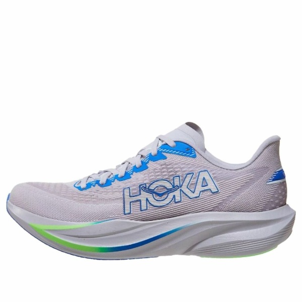 HOKA ONE ONE ホカオネオネ メンズ スニーカー  【HOKA ONE ONE Mach 7 \u0027Asy Grey Cobalt Blue\u0027 1171904-AYCB】  大きさ US_M_14