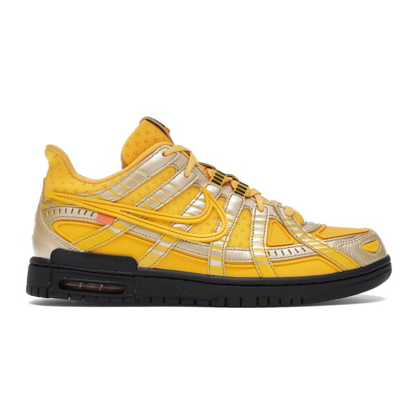 Nike ナイキ メンズ スニーカー 【Nike Air Rubber Dunk Off-White University Gold】 サイズ US_11(29.0cm) University Gold/University Gold-Black