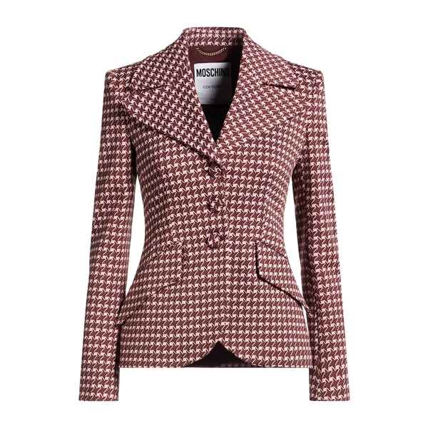 【貨物輸送無料】 モスキーノ レディース 上衣＆上衣 アウター Blazers Red