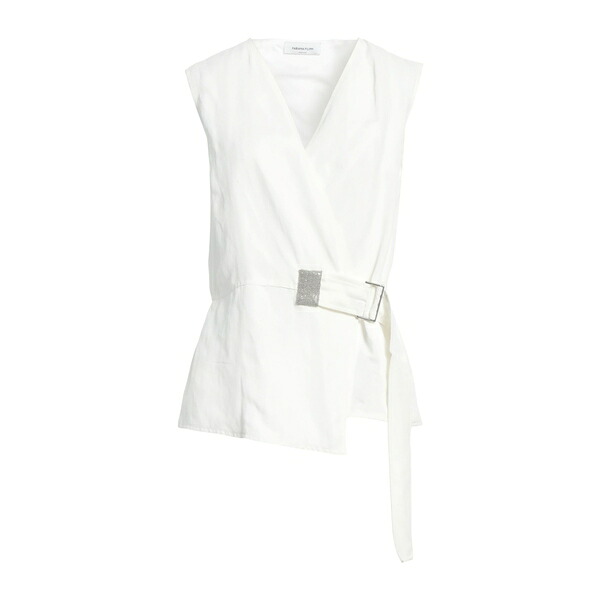 【貨物輸送無料】 ファビアナ フィリッピ レディース プルオーバー トップス Tops White
