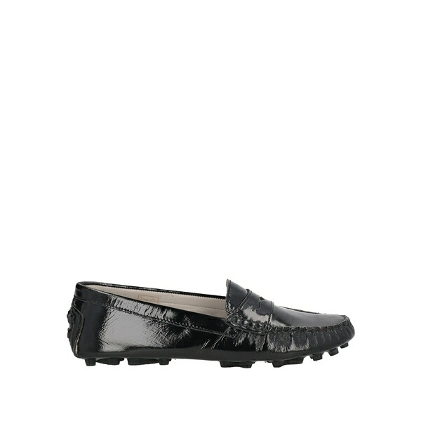 【貨物輸送無料】 エマヌエーレ ヴェー レディース スリッポン・ローファー シューズ Loafers Black