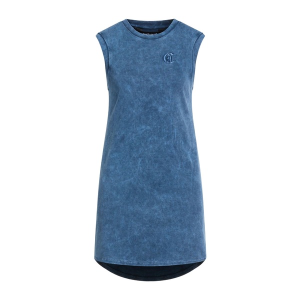 【貨物輸送無料】 ロベルトカヴァリ レディース 衣装 トップス Mini dresses Blue レディースファッション-スーツ・セットアップ-ワンピーススーツ