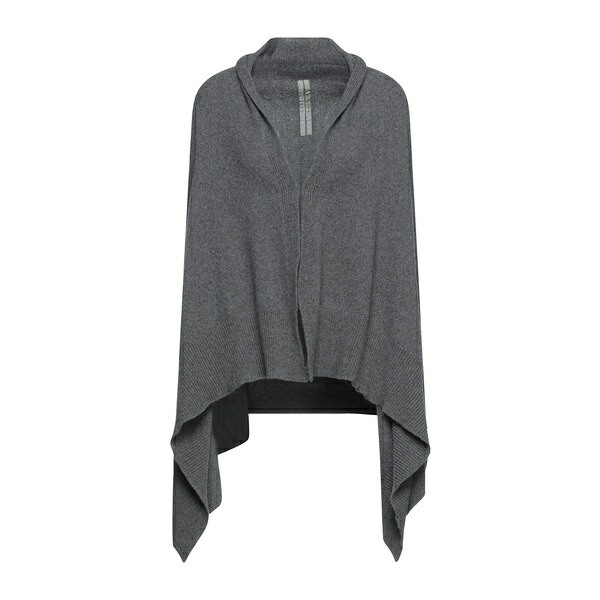 【貨物輸送無料】 リックオウエンス レディース ジレー アウター Cardigans Grey