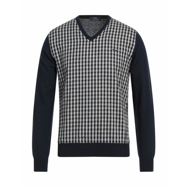 いつでもポイント10倍 ハーモントアンドブレイン ニットセーター アウター メンズ Sweaters Midnight blue 通販 