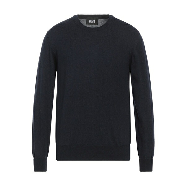 【貨物輸送無料】 アルファス テューディオ メンズ 編み物\u0026スウェーター アウター Sweaters Blue