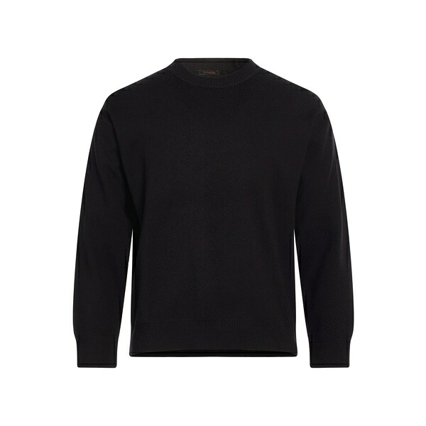 【送料無料】 オフィシナ３６ メンズ ニット&セーター アウター Sweaters Black｜asty