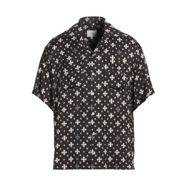 【貨物輸送無料】 ルード メンズ プルオーバー トップス Shirts Black