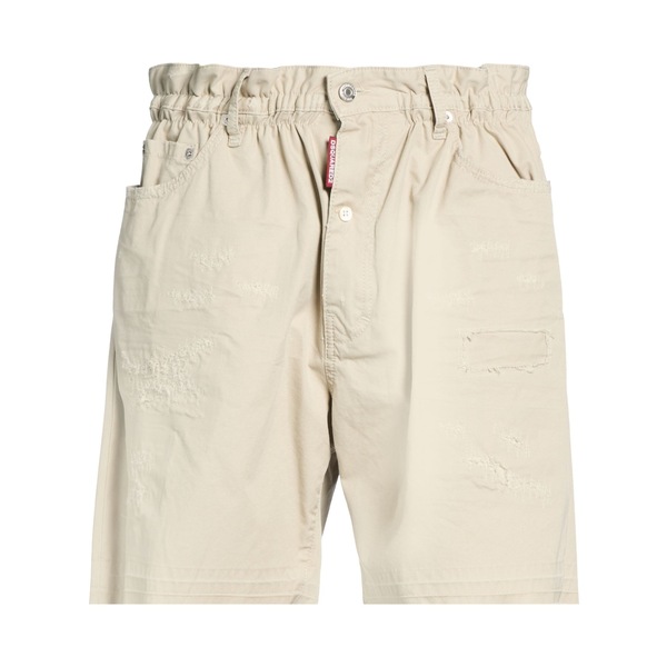 【貨物輸送無料】 ディースクエアード メンズ 心地好いズボン下 ボトムス Shorts \u0026 Bermuda Shorts Beige