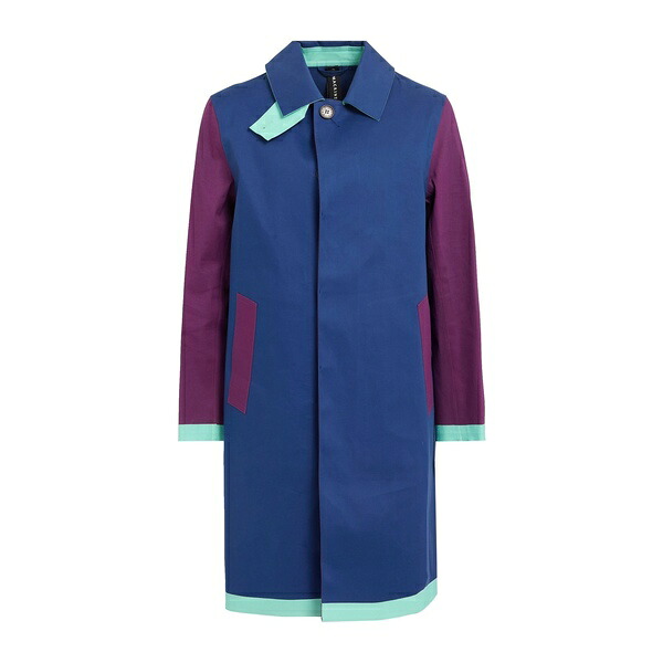 【送料無料】 マッキントッシュ メンズ ジャケット&ブルゾン アウター Overcoats & Trench Coats Blue|asty