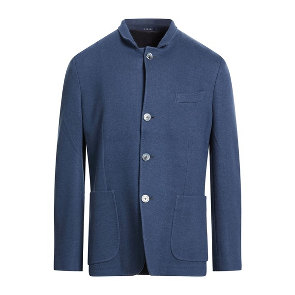 【貨物輸送無料】 フェデーリ メンズ 上衣＆上衣 アウター Blazers Blue