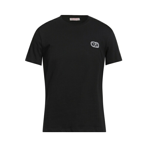 【貨物輸送無料】 ヴァレンティノ ガラヴァーニ メンズ プルオーバー トップス T-shirts Black