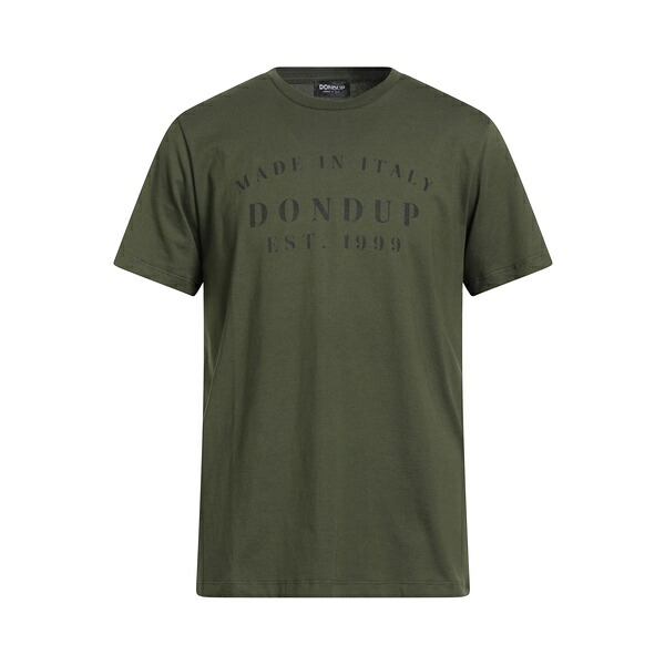 【貨物輸送無料】 ドンダップ メンズ プルオーバー トップス T-shirts Green