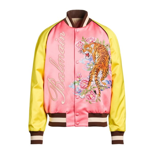 【貨物輸送無料】 バルマン メンズ 上衣＆上衣 アウター Jackets Pink
