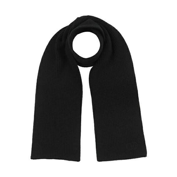 【送料無料】 ヴァレンティノ ガラヴァーニ メンズ マフラー・ストール・スカーフ アクセサリー Scarves Black｜asty