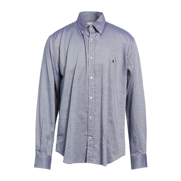 【送料無料】 ブルックスフィールド メンズ シャツ トップス Shirts Blue｜asty