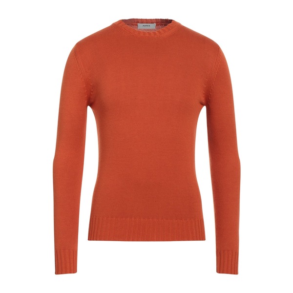 【送料無料】 アルファス テューディオ メンズ ニット&セーター アウター Sweaters Orange|asty