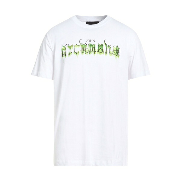 【送料無料】 ジョン リッチモンド メンズ Tシャツ トップス T-shirts White｜asty 34,800円