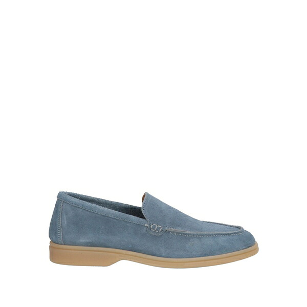 【貨物輸送無料】 青碧ノ ヴェッリ メンズ スリッポン・ローファー シューズ Loafers Blue