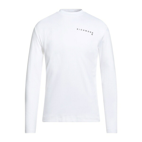 【送料無料】 ジョン リッチモンド メンズ Tシャツ トップス T-shirts White｜asty