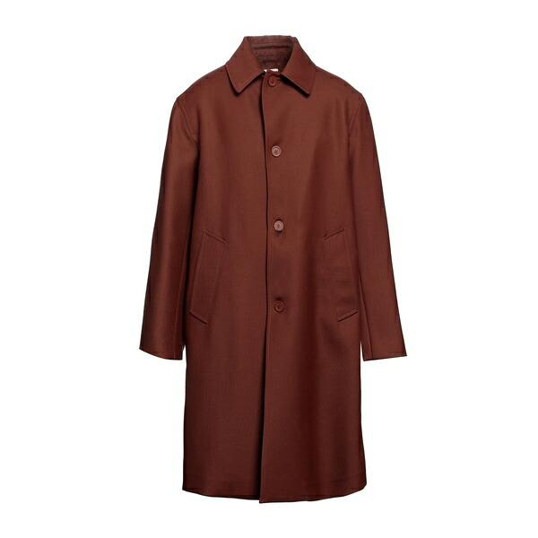 【貨物輸送無料】 沙子ロ メンズ 上衣＆上衣 アウター Coats Brown