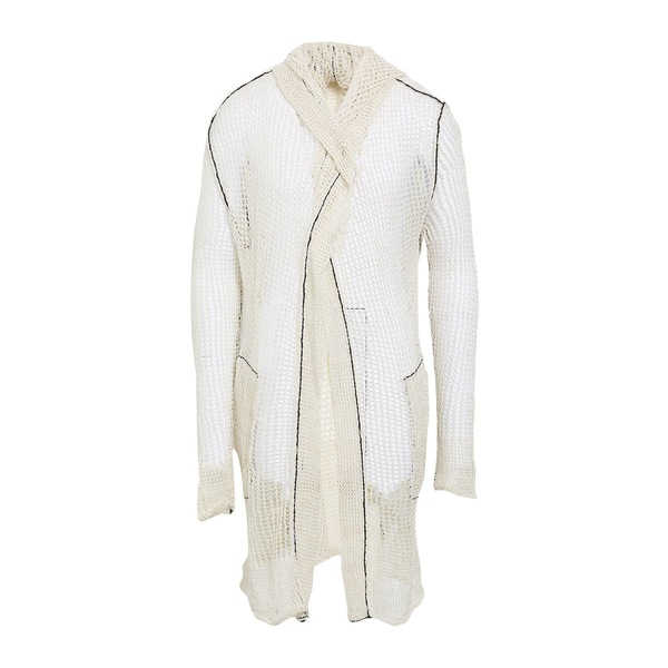 【貨物輸送無料】 マスナダ メンズ ジレー アウター Cardigans White