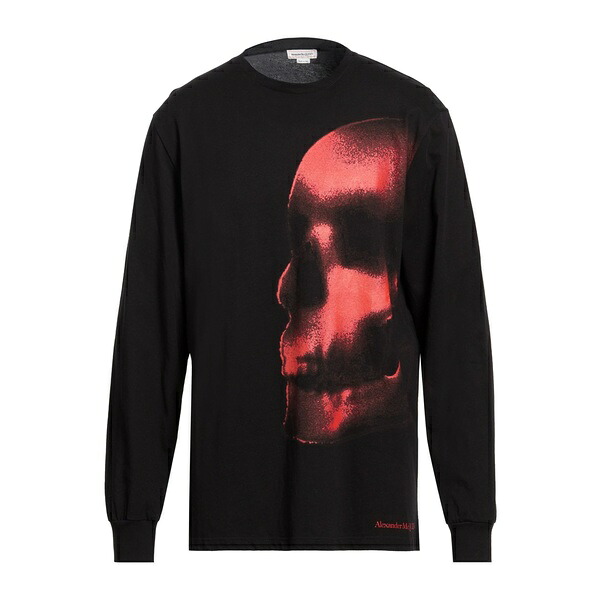 【送料無料】 マックイーン メンズ Tシャツ トップス T-shirts Black｜asty