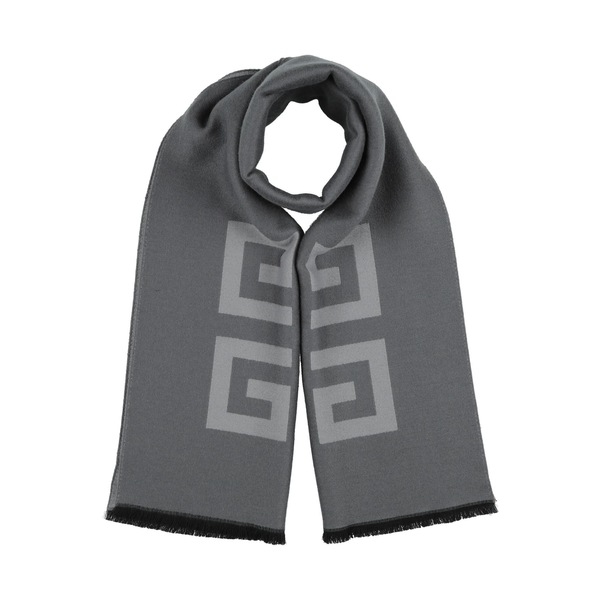 【送料無料】 ジバンシー メンズ マフラー・ストール・スカーフ アクセサリー Scarves Grey|asty