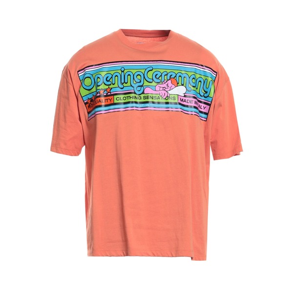 【貨物輸送無料】 開会式 メンズ プルオーバー トップス T-shirts Orange