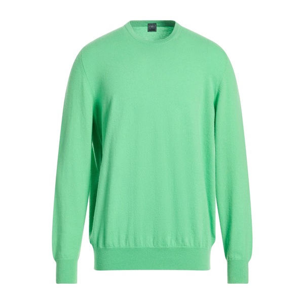 【貨物輸送無料】 フェデーリ メンズ 編み物\u0026ティーシャツ アウター Sweaters Green
