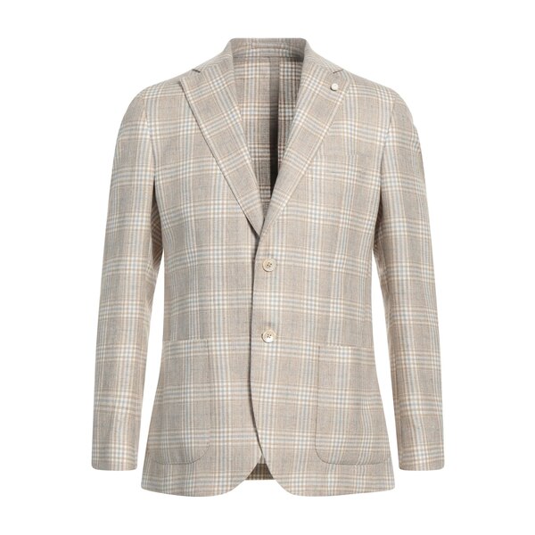 【貨物輸送無料】 ルイジ・ビアンキ・マントヴァ メンズ 上衣＆上衣 アウター Blazers Beige
