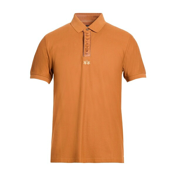 【送料無料】 ラ マルティーナ メンズ Tシャツ トップス Polo shirts Beige｜asty