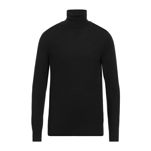 【貨物輸送無料】 グランサッソ メンズ 編み物\u0026スウェーター アウター Turtlenecks Black