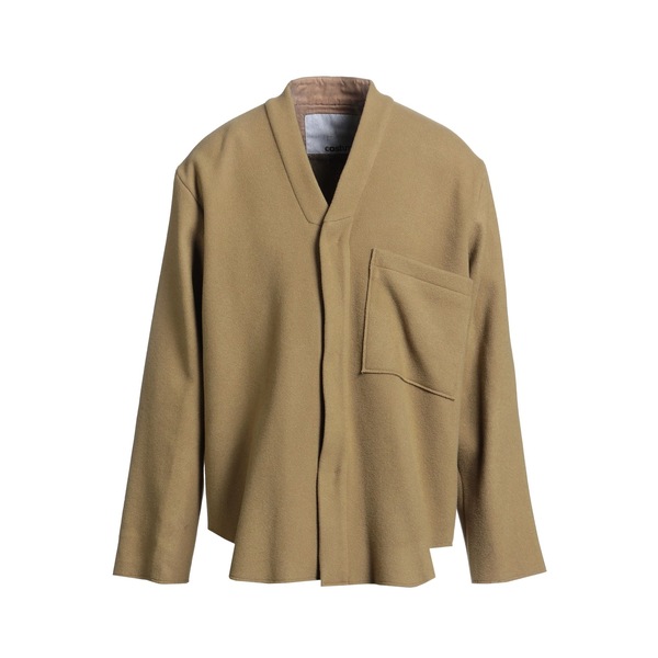 【貨物輸送無料】 お召しものメイン メンズ 上衣＆上衣 アウター Coats Green コート・ジャケット-メンズファッション
